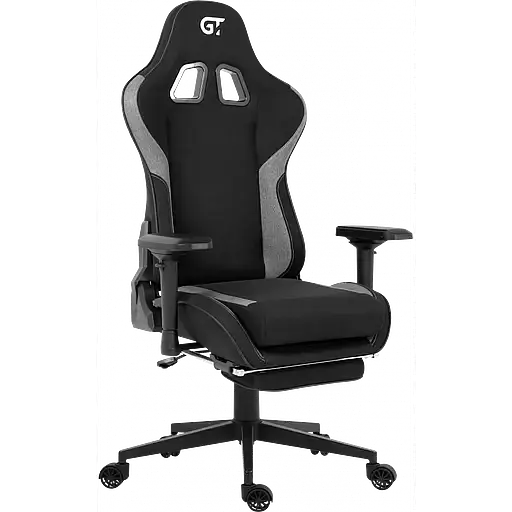 Геймерское кресло GT Racer X-2308 Fabric Blac/Gray (X-2308 Fabric Black/Gray) - фото 3