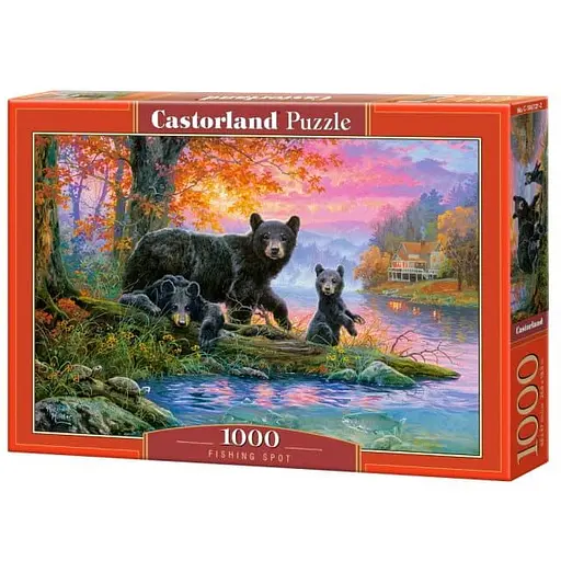 Пазл Castorland Место для рыбалки 1000 эл. (C-104727)