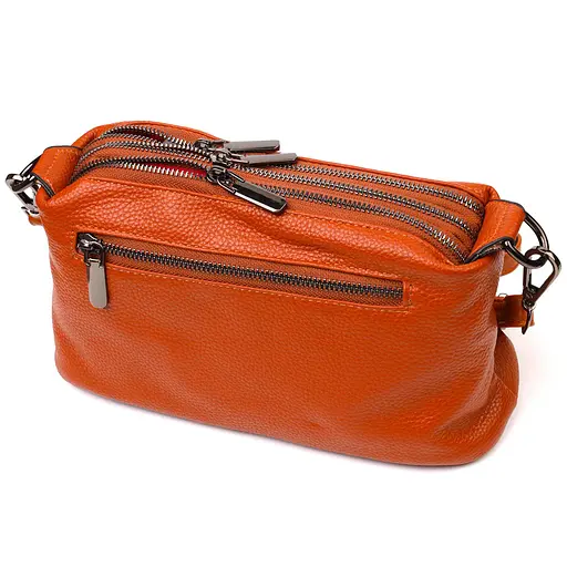 Сумка кожаная женская Vintage 27х12х9.5 см sum0022738 - фото 2