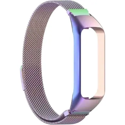 Ремешок-бампер DK для Samsung Galaxy Fit2 (R220) Metal Milanese Loop Magnetic (chameleon)