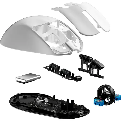Миша GamePro Asgard Surt Wireless White (GM017W) [140401] - фото 4