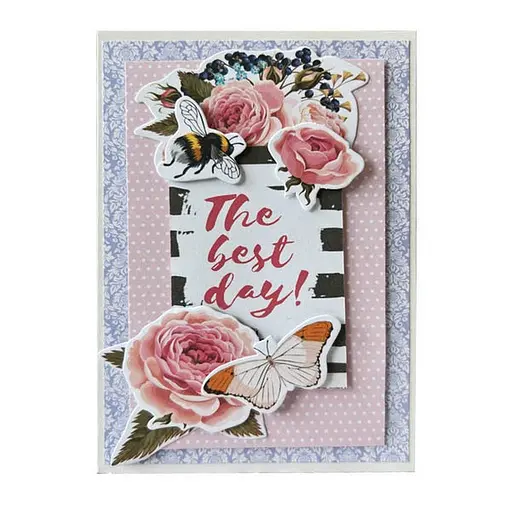 Набір для створення вітальних листівок "Catch the moment" Fabrika Decoru FDGCK-039, 6 шт - фото 13