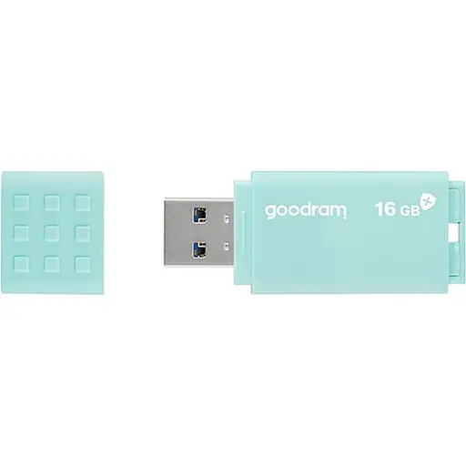 Флеш-накопичувач GoodRam USB3.0 16GB UME3 Care Green (UME3-0160CRR11) - фото 2
