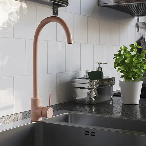 Змішувач для кухні Kroner KRM Edelstahl Klassisch - MAR035 (CV023006) - фото 9