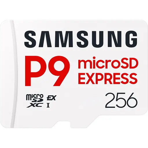 Карта пам'яті Samsung P9 Express Micro SD Express 256Gb, Up to 800 MB/s для Nintendo Switch 2 (MB MK256T/AM) - фото 2