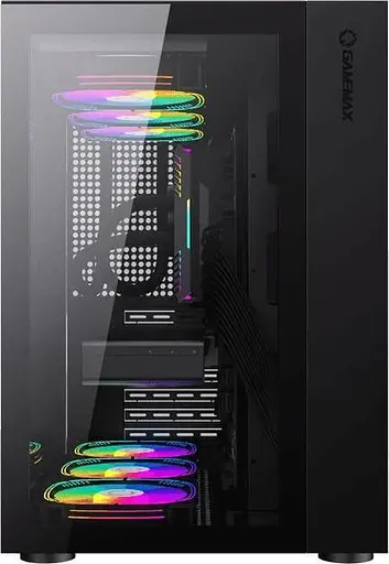 Корпус GameMax Infinity Black (Infinity BK) без блока питания, б/у - фото 4