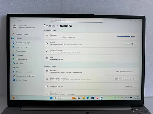 Ноутбук Lenovo ThinkBook 13s G2 ITL 13.3" (i5-1135G7 / 8GB / SSD 256GB / 2K 2560х1600 IPS) Refurbished - фото 5