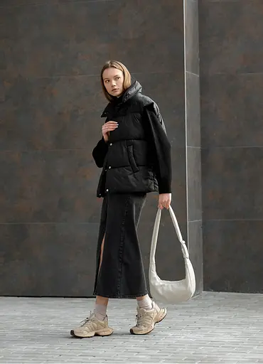 Женская сумка Sambag HOBO S белый 30 х 13 х 8 см (53100030) - фото 2