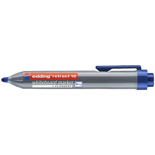 Маркер Edding Board e-12, 1.5 – 3 мм, круглый, синий (e-12/003)