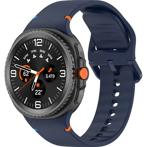 Ремешок ArmorStandart для Samsung Galaxy Watch8/8 Classic (22х132mm) Dark Blue (ARM86870) [151761]