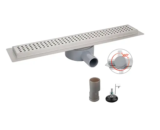 Душевой канал Koer FD02-70x700 нержавеющая сталь 700 мм AC0687 - фото 2