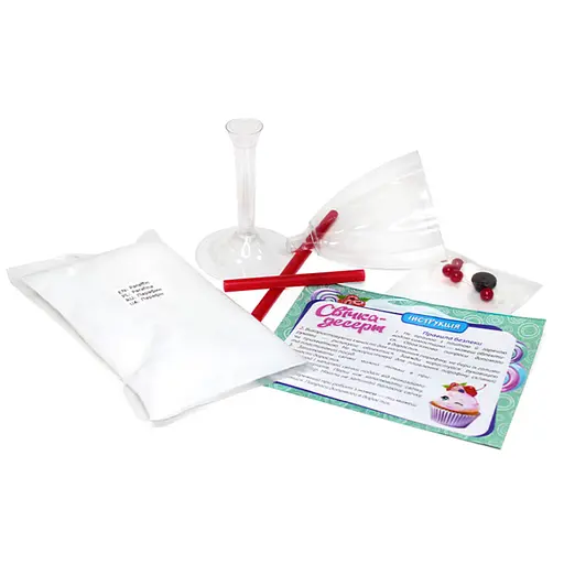 Гелевая свечка в стаканчике "Вишневый десерт" 10100525 своими руками - фото 4