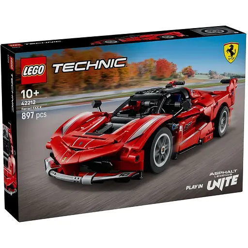 Конструктор LEGO Technic Ferrari FXX K 897 деталей (42212)