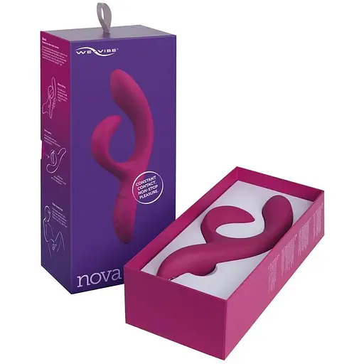 Смарт-вибратор кролик We-Vibe Nova Fuchsia регулируемый угол наклона ствола - фото 7
