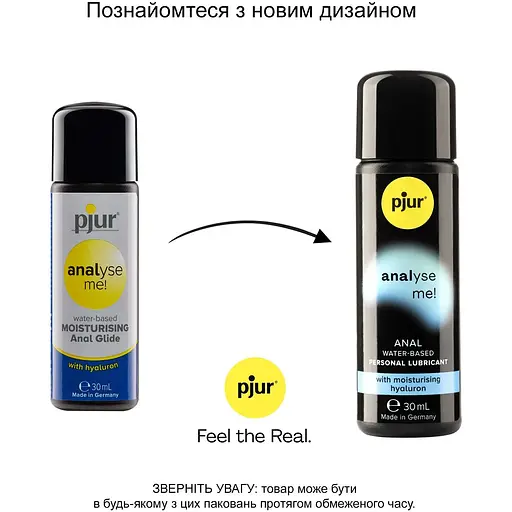 Анальна змазка Pjur Analyse me! Comfort water glide - фото 3