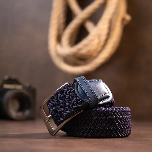 Ремень Vintage текстильный мужской 115х3,4 см acs0018132 - фото 6