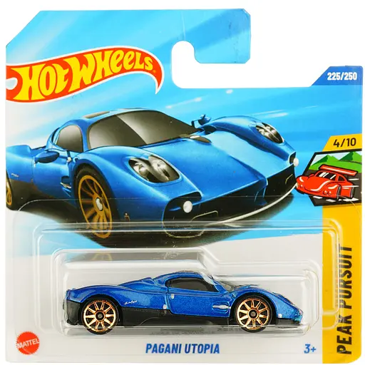 Базова машинка Hot Wheels Peak Porsuit Pagani Utopia синя (5785) JBB38-N521