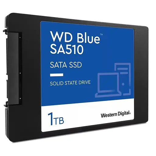 SSD диск накопитель Western Digital Blue SA510 1 TB 2.5" SATAIII (WDS100T3B0A) - фото 3