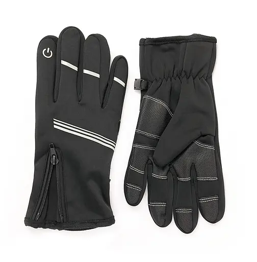 Велорукавиці з довгими пальцями West Biking YP0211201 touch XXL чорні (G0001086)