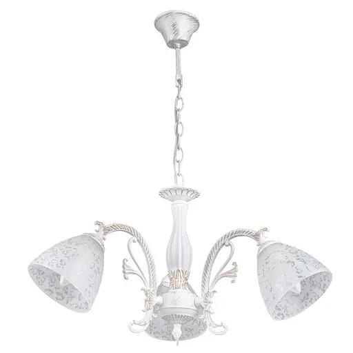 Люстра підвісна Brille класична E27 60W WH (BKL-486S/3)