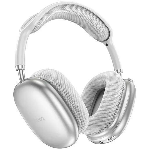 Навушники бездротові Hoco W35 Air Triumph накладні сріблястий