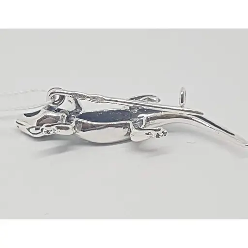 Серебряная брошь Ирий с фианитами. 9506 Белый Зеленый - фото 3