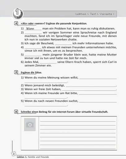 Німецька мова. 11 клас. Тестовий зошит до підручника «Dеutsch lernen ist super!» - фото 3