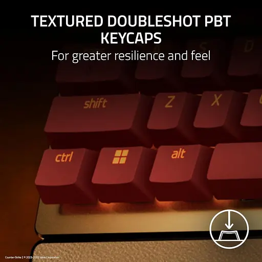 Клавіатура Razer Huntsman V3 Pro TKL RGB 84key Analog Optical Switches ENG Counter-Strike 2 Edition (RZ03-04982100-R3M1) - фото 10