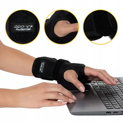 Фіксатор (бандаж) для зап'ястя 4FIZJO ліва рука 1 шт 4FJ0482 (P-5907739319227) - фото 8