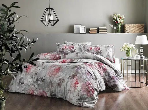 Постельное белье Elisha Pink Сатин-Digital Tac pbe0051645 - фото 1