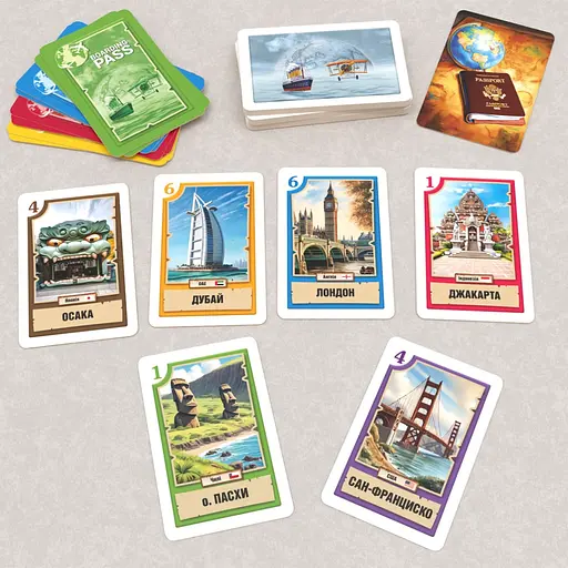 Настольная игра "Галопом по Миру" 1342ATS - фото 3