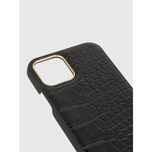 Противоударный чехол iDeal of Sweden Atelier MagSafe для iPhone 12 Pro (6.1") Neo Noir Croco - фото 3