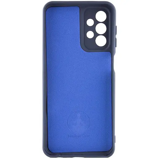 Чохол Silicone Cover Lakshmi Full Camera (AAA) для Samsung Galaxy A32 4G Темно-синій / Midnight blue - фото 2