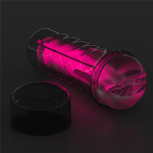 Мастурбатор Lovetoy Lumino Play Masturbator 8.5" рожевий - фото 4