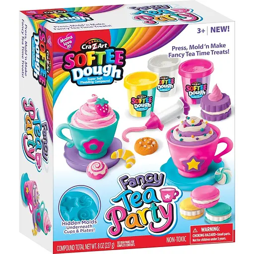 Тесто для лепки Cra-Z-Art Праздничное чаепитие 10 ед. (66605CRA) - фото 1