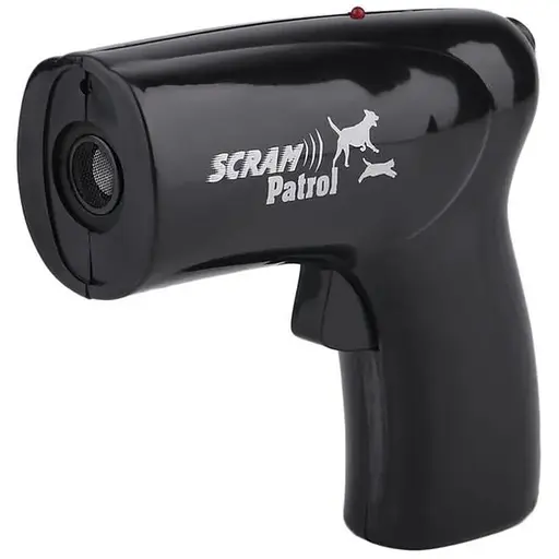 Ультразвуковий відлякувач собак Scram Patrol 0027 Black (17078)