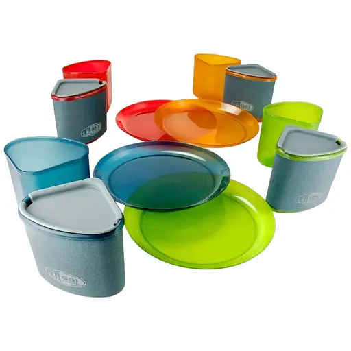Набір посуду GSI Outdoors Infinity 4 Person Compact Tableset (1099-75420)