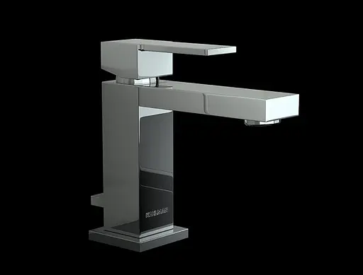 Смеситель для умывальника Kohlman Excelent хром низкий QB100H Хром - фото 2