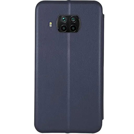 Шкіряний чохол-книжка Classy для Xiaomi Mi 10T Lite / Redmi Note 9 Pro 5G Темно-синій - фото 2