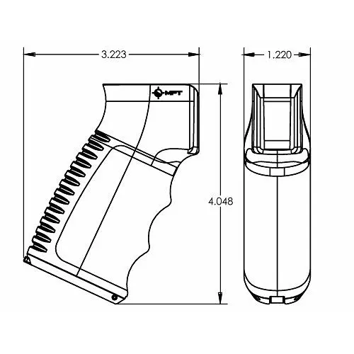 Руків'я пістолетне MFT EPG47 до АК-47 - фото 7