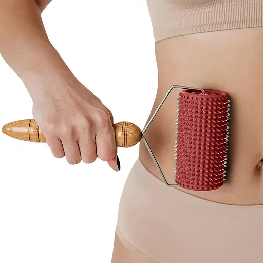 Аплікатор Ляпко ВАЛЦ Валик Великий М 5,0 Ag Червоний 86162 - фото 2