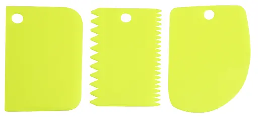 Набір кондитерських скребків Ringel Main пластик 3 шт салатовий (RG-5103/12) - фото 3