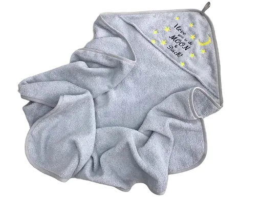 Махровое полотенце Moontime "До луны и обратно" - фото 1