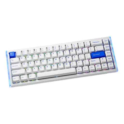 Игровая проводная магнитная клавиатура DAREU COOL 68 / DAREU Shadow Blade Magnetic Switch / 8000Hz / White - фото 1