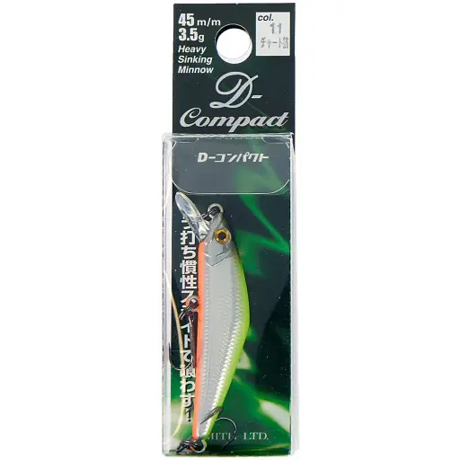 Воблер Smith D Compact 45mm 3.5g #11 Chart Foil - фото 2