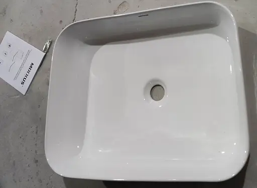 Умивальник накладний Mixxus Premium Diverse-0110 500x390x130 мм MP6516, Білий - фото 5