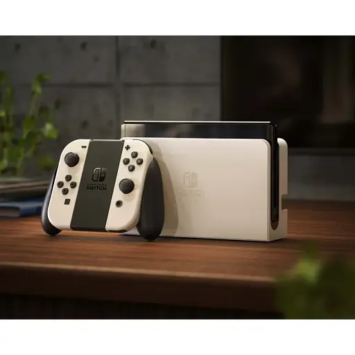 Игровая консоль Nintendo Switch Oled белая - фото 6