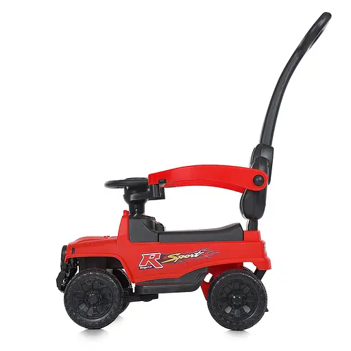 Каталка-толокар Bambi Racer M 4845-3: комфорт и развлечения для вашего малыша, красная - фото 5