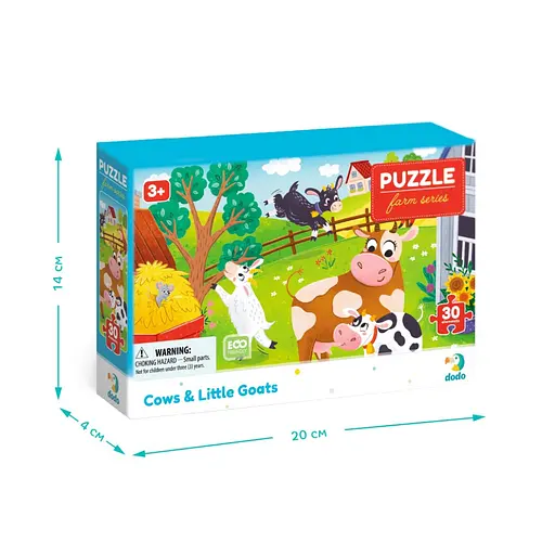 Дитячий пазл "Корови й козенята" DoDo Toys 300683, 30 елементів - фото 5