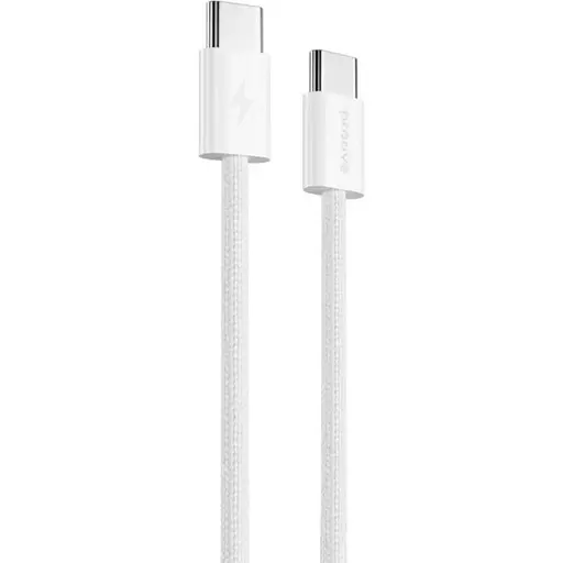 Кабель Proove Energy Stream USB-C to USB-C 60W 1m White (CCES60002202) [130331]